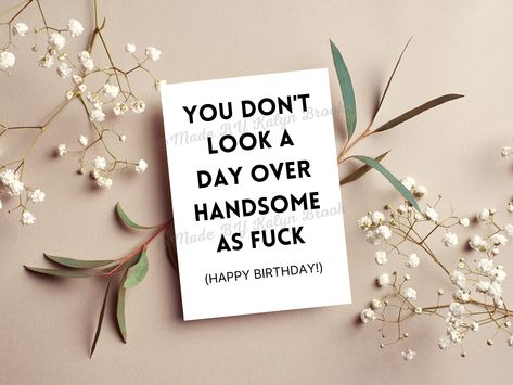 Dirty Birthday Wishes For Him, Bday Card For Boyfriend, Card For Him, Cute Birthday Card Ideas For Boyfriend, Diy Birthday Cards For Him, Inappropriate Birthday Humor For Him, Husband Birthday Card Handmade, Funny Husband Birthday Quotes, 21 Birthday Cards