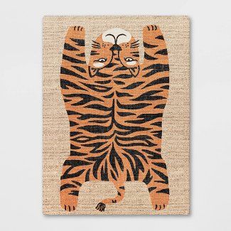 Pillowfort : Kids' Décor : Target Target Kids Bedroom, Unicorn Rug, Tiger Kids, Tiger Rug, Target Kids, Tiger Illustration, Pillow Fort, Nursery Rugs, Rectangular Rugs