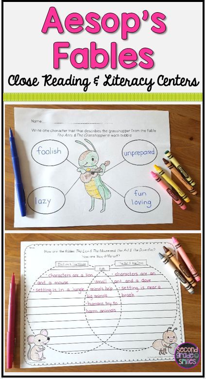 Teaching Fables, Fables Activities, Close Reading Activities, Aesop's Fables, Reading Anchor Charts, Third Grade Reading, Aesops Fables, Third Grade Classroom, 3rd Grade Classroom