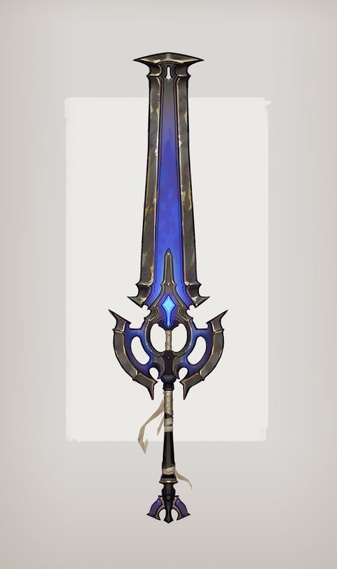 Fantasy Weaponsmith Art, Evelynn League Of Legends, Fantasy Universe, Fantasy Props, Magic Design, Cool Swords, Gundam Art, Dungeons And Dragons Homebrew, The Player