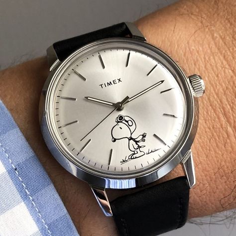 Timex Marlin, Snoopy Watch, Gift List, Jaeger Watch, Vintage Watches, Omega Watch, Snoopy, On Instagram, Instagram