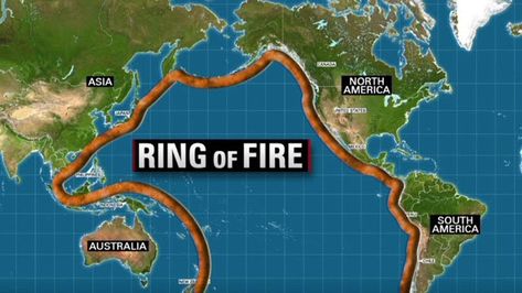 Ring Of Fire Rocked By Earthquakes, Is California In Store For The 'Big One'? New Madrid, Fire Rocks, Tornado Warning, Space Activities, Ring Of Fire, Fired Earth, Bible Prophecy, Earth From Space, Vanuatu