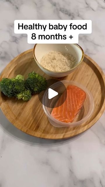 ParentingPulse on Instagram: "Healthy baby food for 8 months baby. Cook a healthy meal with broccoli, salmon and rice...  . . . #startingsolids#babyfood #babyfoodideas #blw #mom #motherhood #baby #babyboy #lentilsoup #lentils #healthy #healthyfood#HealthyEating#OrganicBaby#BabyLedWeaning#ToddlerFood#HomemadeBabyFood#BabyFoodIdeas#BabyFoodRecipes#FirstFoods#BabyFoodJourney  #babyledweaning #weaning #explorepage #explore #babyfood #vegetarianrecipes #fritters #batchcooking #indianmom" Salmon For Baby, 8 Month Old Baby Food, Broccoli Salmon, Baby Cook, Baby Food 8 Months, 8 Month Baby, Healthy Baby Food, Salmon And Rice, Broccoli Rice