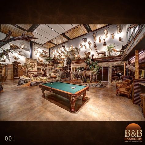 Trophy Rooms Hunting, Hunting Room Design, Hunting Room Ideas, Hunting Room Ideas Man Caves, Hunting Room Decor, Deer Hunting Decor, Best Man Caves, Rustic Man Cave, Grooms Room