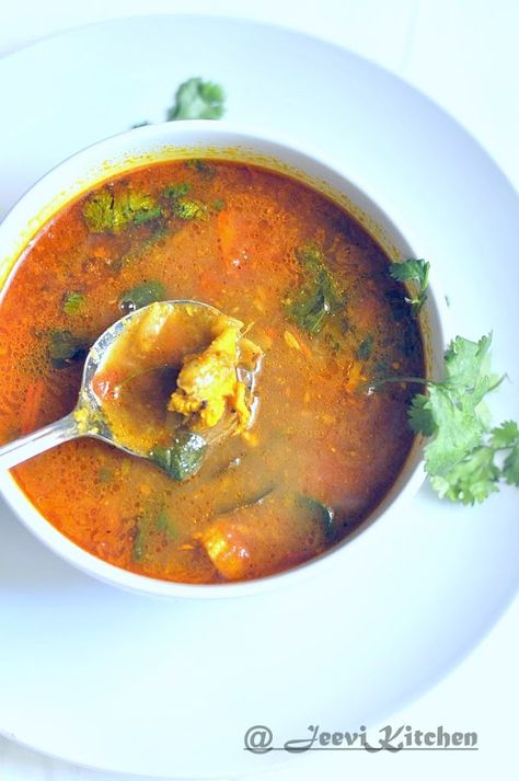 Jeevi Kitchen: Kozhi Rasam | Chicken Soup | South Indian Chicken Soup Indian Chicken Soup, Delicious Soups, Indian Chicken, Turmeric Powder, Chicken Soup Recipes, Chicken Noodle Soup, Recipe Images, Delicious Soup, Chicken Soup