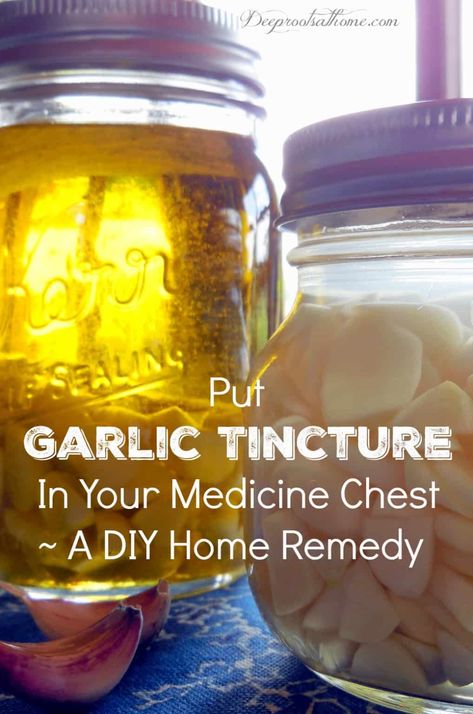 Garlic Tincture, Apothecary Remedies, Tinctures Recipes, Pineapple Health Benefits, Homestead Life, Medicine Chest, Herbal Tinctures, Natural Healing Remedies, Cold Home Remedies