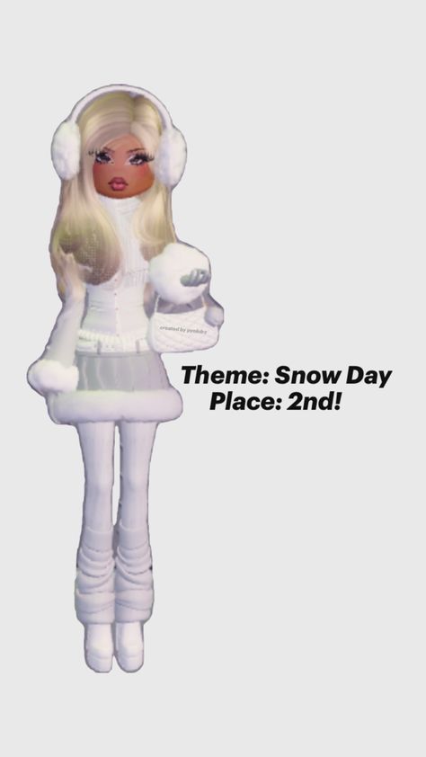 Dress to Impress Snow Day, Dress To Impress