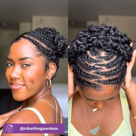 60 Simple Flat Twists Hairstyles on All Natural Hair Types, Textures and Length - Coils and Glory Flat Twists Hairstyles, Natural Hair Protective Styles, Natural Hair Flat Twist, Flat Twist Styles, Twists Hairstyles, Flat Twist Hairstyles, Flat Twists, Natural Braided Hairstyles, Flat Twist Updo