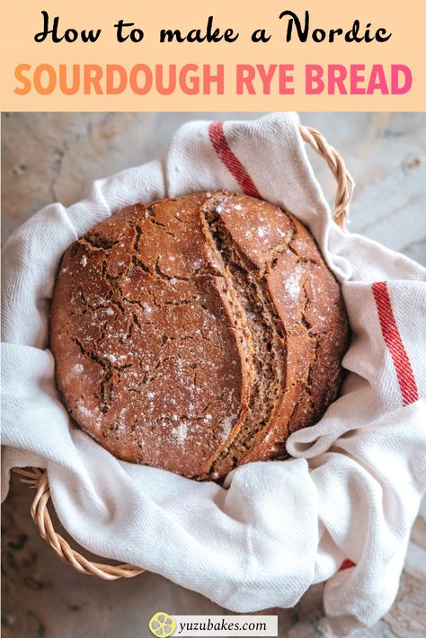 Sourdough Rye Bread - A story of how a little bit of patience can make the most interesting sourdough rye bread. This is about making sourdough rye bread using a homemade sourdough starter and no dutch oven. Learn how to make a crusty and delicious sourdough rye bread which is a loaf with a lot of character. No dutch oven needed. #sourdough #sourdoughstarter #sourdoughrye #ryebread #breadbake #bakerecipe #rye Rye Sourdough Bread, Sourdough Rye Bread, Rye Sourdough, Sourdough Rye, Rye Bread Recipes, Bread Sourdough, Easy Sourdough, Homemade Sourdough, Sourdough Starter Recipe