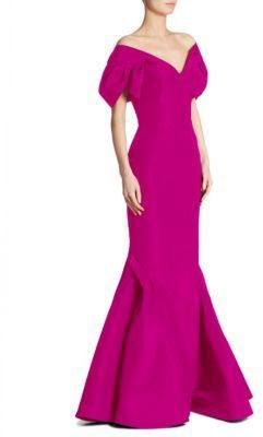 Vestidos Magenta, State Banquet, Pink Evening Gowns, Gowns Elegant, Classy Gowns, Saxony, Pink Dresses, Mermaid Gown, Fashion 2024