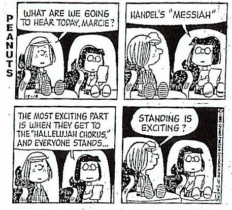 Handel's Messiah memories - For the kids to have a little humor in the day. Musical Jokes, King George Ii, Intimacy Issues, Tabernacle Choir, Famous Composers, Flash Mob, Music And Movement, What To Say, Tv Commercials