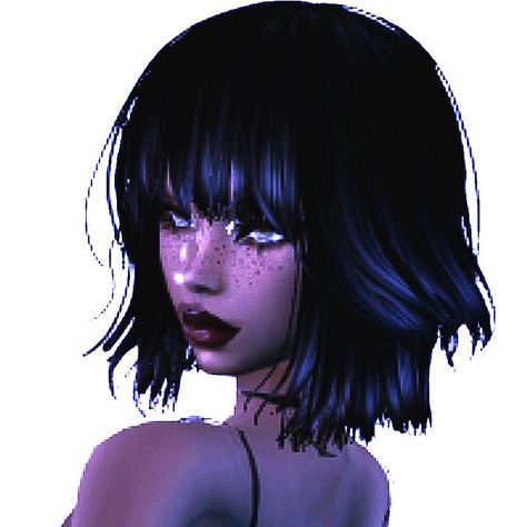 Imvu Face, Butterfly Stomach, Imvu Pfp, Imvu Aesthetic, Anime Watercolor, Imvu Girl, Y2k Pfp, Bratz Girls, Virtual Girl