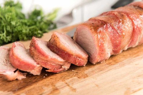 Reheating Pork Tenderloin, Reheat Pork Tenderloin, Calico Baked Beans, Roasting Frozen Vegetables, Leftover Pork Tenderloin, Wrapped Pork Tenderloin, Easy Main Course Recipes, Pork Tenderloin Medallions, Juicy Pork Tenderloin