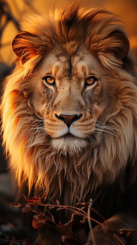 Lion Head Photography, Lion Photo Hd, Picture Of Lion, Lions Face, Lion With Crown, Lion Crown, Lion Art Tattoo, Lion Live Wallpaper, Lion Portrait