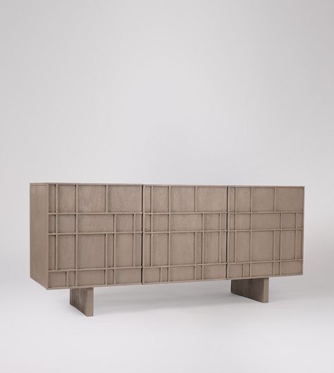 Rushden Scandi Sideboard in Sandblasted Grey Mango Wood | Swoon Mango Wood Sideboard, Almost Perfect, Not Perfect, Mango Wood, Sideboard, Mango, Eco Friendly, Im Not Perfect, Packaging