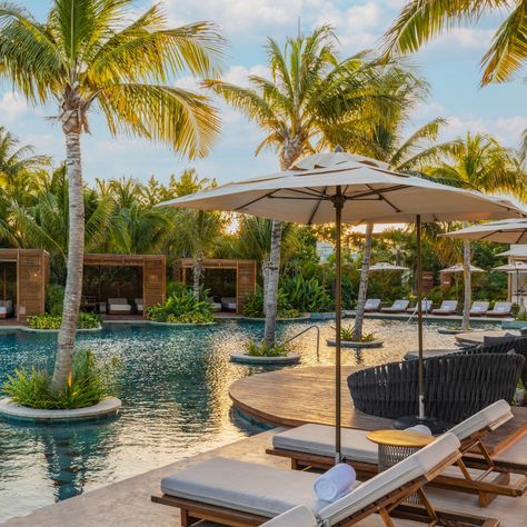 Fairmont Mayakoba Riviera Maya resort is located in a private resort community, surrounded by the rainforest! ✨ Crystal clear waterways and a pristine Caribbean shoreline make this resort a must & it’s only 30 miles from the Cancun International airport! Who else is ready for a vacation? 🏝️ #resort #mexico #beach #summer Fairmont Mayakoba, Private Resort, Riviera Maya Resorts, Riviera Maya Mexico, Mexico Beach, The Rainforest, Beach Chic, Mexico Travel, Riviera Maya