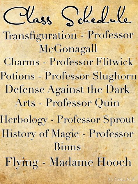 Hogwarts Subjects List, Harry Potter Class Schedule, Hogwarts Classes Schedule, Hogwarts Subjects, Harry Potter Spells List, Harry Potter Script, Hogwarts Classes, Harry Potter Classes, Harry Potter Planner