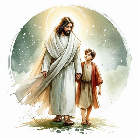 Background Jesus, Baby Cartoon Characters, Christian Cartoons, Jesus Cartoon, Bible Study Books, Jesus Return, Jesus Praying, Bible Quotes Images, Bible Pictures