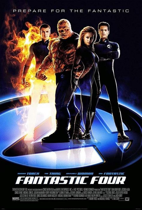 Fantastic Four (2005) Fantastic Four 2005, Tim Story, All Marvel Movies, Marvel Movies In Order, Michael Chiklis, Fantastic Four Movie, Julian Mcmahon, Ioan Gruffudd, Doug Jones