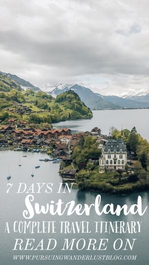 A complete 7 day travel itinerary for Switzerland. Including what do and where to stay in Zurich, Lucerne, and Interlaken. Zurich Old Town, Switzerland Travel Itinerary, Switzerland Trip, Switzerland Itinerary, Zermatt Switzerland, Visit Switzerland, Interlaken, Travel Blogging, Switzerland Travel