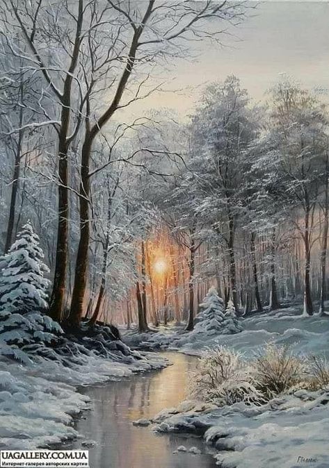 Texture Painting Ideas, How To Paint Canvas, Diy Painting Canvas For Beginners, Simple Things To Paint, Canvas Texture Painting, Canvas At Home, Diy Painting Canvas, Winter Scene Paintings, Winter Landscape Photography