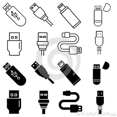 usb-icon-vector-set-flash-drive-illustration-sign-collection-storage-symbol-can-be-used-web-sites-mobile-applications Drive Illustration, Collection Storage, Mobile Applications, Tat Ideas, Drawing Inspo, Mobile Application, Vector Icons, Flash Drive, Flash