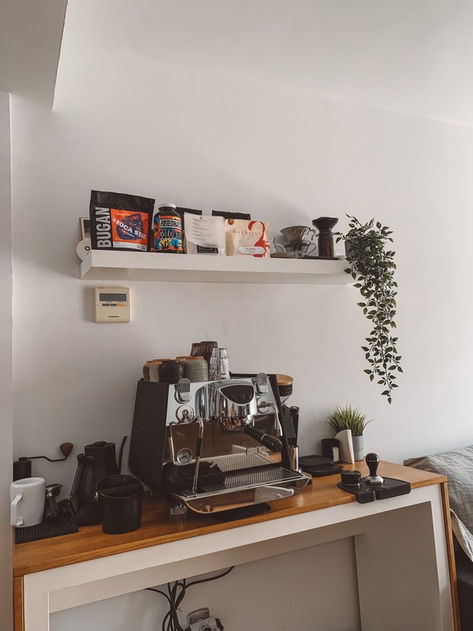 Dive into the world of cozy corners with our Dreamy Coffee Stations! ☕✨ Elevate your home with the perfect blend of style and functionality. Follow for daily inspiration and don't forget to check out the link in our profile for must-have coffee essentials! Apple Cider Vinegar Cleaning, Clean Coffee Maker, Dreamy Apartment, Matcha Bar, Victoria Arduino, Coffee Setup, Matcha Bars, Coffee Essentials, Clean Coffee