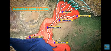 Base of Indian Hindu Civilization. First came the Saraswati Civilization then people migrated to Sindhu Civilization. Many people ventured in all of India. Starting the Ganga Vedic Civilization Harrapan Civilization, Vedic Civilization, Indus Valley, Ancient History, More Beautiful, Many People, Comic Book Cover, Neon Signs, Map