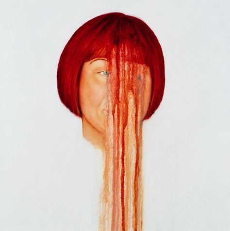 Brian Donnelly Brian Donnelly, Distortion Photography, Distortion Art, Diy Dye, Underground Art, Juxtapoz Magazine, Yellow Painting, Portrait Artist, Make Art