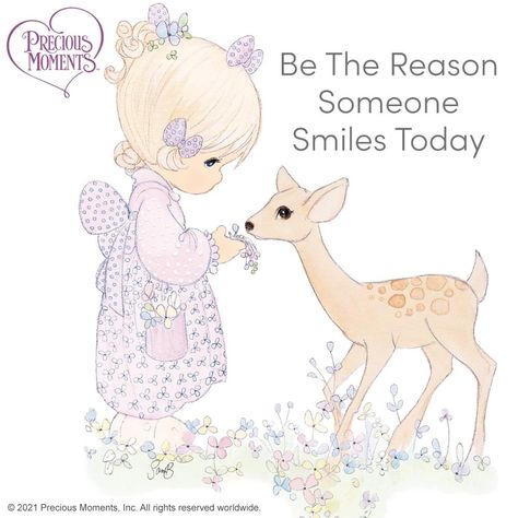 Precious Moments Lamb, Precious Moments Quotes, Precious Moments Coloring Pages, Precious Moments Figurines, Quotes Humor, Bible Art Journaling, Faith Inspiration, Bible Art, Cute Images