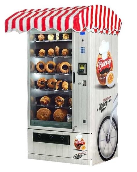 Vendor Machine, Food Vending Machines, Vending Machine Design, Commercial Cooking Equipment, Vending Machines For Sale, Vending Machine Snacks, Vending Machine Business, Coffee Vending Machines, Bread Bakery