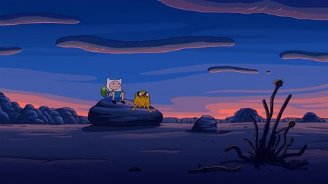 Adventure Time Landscape Wallpaper, Pc Wallpaper Cartoon, Cartoon Wallpaper For Laptop, Adventure Time Wallpaper Desktop, Adventure Time Banner, Cartoon Desktop Wallpaper, Adventure Time Background, Jake Wallpaper, Adventure Time Wallpaper