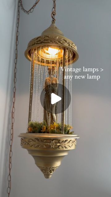 Vintage Rain Lamp, Utopian House, Rain Lamp, My Inner Child, Thrifted Home, Wonderful Friend, Fire Hazard, Classic Home Decor, Indoor Jungle