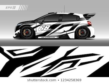 Vehicle Graphics Images, Stock Photos & Vectors | Shutterstock Race Car Livery Ideas, Race Car Liveries, Race Car Graphics, Race Car Livery Design, Racing Background, Rally Car Livery, Bike Logos Design, Adventure Vehicle, Pet Transport