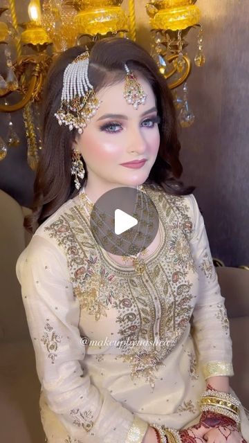 Jhoomar Hairstyles Pakistani, Pakistani Bridal Look, Pakistani Makeup Looks, Pakistani Makeup, Pakistani Bridal Makeup, Instagram Makeup, Airbrush Makeup, March 2024, Bridal Look