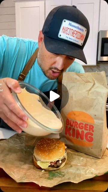 MarcoThePizzaMan | Whopper Sauce makes the whopper!! #burgerking #whopper #woppersauce#burger #sauce #recipe #cooking #burgers #yum | Instagram Whopper Sauce, Burger Sauce Recipe, Cooking Burgers, Burger Sauce, Burger King, Sauce Recipe, Sauce, Meat, On Instagram