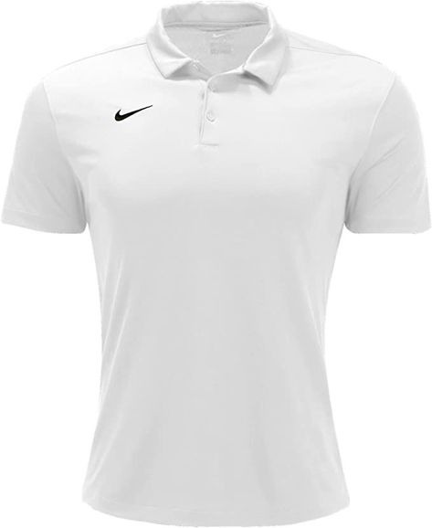 Collar Shirt Men, Blue Clothing, White Clothing, Nike Dri Fit Shorts, Nike Mens, Formal Shirts, Short Sleeve Polo, Collar Shirts, Nike Dri Fit