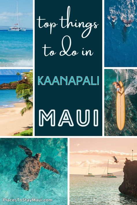 The ULTIMATE guide to the top Kaanapali activities. This lively West Maui town boasts gorgeous beaches, clear waters, and tons of exciting activities and tours for families and couples alike. Unlock the ultimate Kaanapali experience with this comprehensive guide on the best things to do in Kaanapali. | Maui Hawaii | Kaanapali Maui Things To Do, Maui Adventures, Westin Maui, Haleakala Sunrise, Kapalua Maui, Kaanapali Maui, Maui Luau, Maui Travel Guide, Maui Resorts