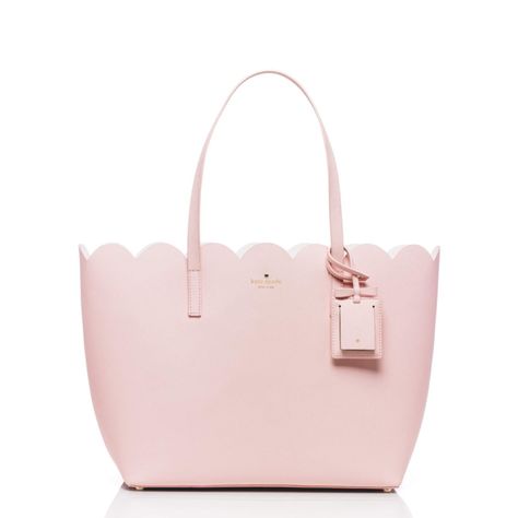 This Such A Beautiful Bag For Spring! The Details A So Feminine And Dainty. Nwt Please Ask Questions Or Request Additional Pics Before Purchasing. Kate Spade Bag Pink, Cream Interior, Bags Kate Spade, Kate Spade Totes, Kate Spade Tote Bag, Ballet Slippers, Cute Purses, Fashion Fits, 6 D