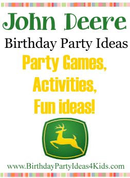 Tractor Party Activities, Tractor Birthday Party Theme Food Ideas, Tractor Birthday Games, Tractor Party Games, Tractor Birthday Party Games, Tractor Games, John Deere Birthday Party Ideas, John Deere Tractor Party, Deer Birthday Party