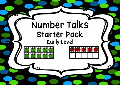 Number Talks Preschool, Number Talks Second Grade, First Grade Number Talks, Number Talks Third Grade, Kindergarten Number Talks, Number Talks Kindergarten, Math Instructional Strategies, Math Talks Kindergarten, Maths Help