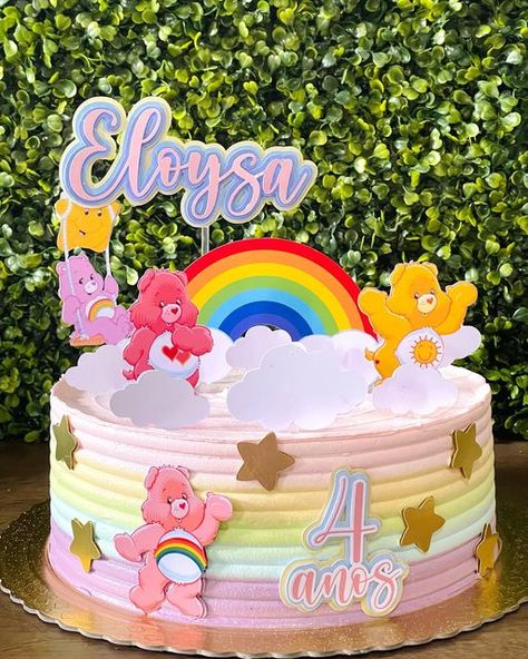 Tweety Cake, Belle Birthday Cake, Care Bear Cakes, Care Bears Birthday Party, Care Bear Party, Care Bear Birthday, Belle Birthday, Girl Bday Party, 16 Birthday Cake