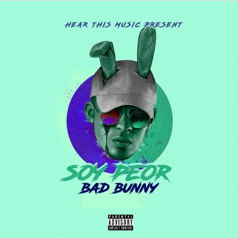 Bunny Quotes, Cool Album Covers, Pikachu Wallpaper, Song Lyrics Art, Rap Albums, Bunny Wallpaper, Trap Music, Music Album Cover, Electronic Dance Music