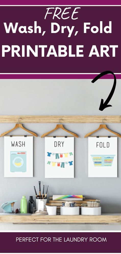 Enhance your laundry room's decor with this charming Wash Dry Fold printable. Perfect as a wall art accent, this free downloadable design can bring organizational flair and functionality. Frame it for added style while keeping your laundry space inviting and motivating. Diy Stencils, Laundry Space, Laundry Routine, Wash Dry Fold, Laundry Room Decor, A Frame, Laundry Room, Free Printable, Room Decor