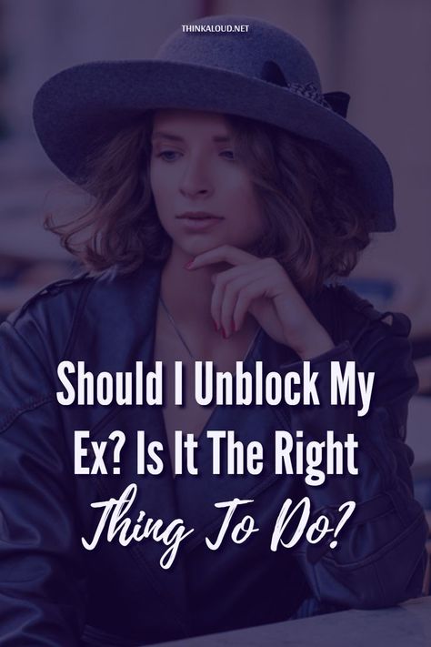 “Should I unblock my ex? He’s been on my block list for a while but right now, I feel like the time has come for me to finally hit the ‘unblock’ button.” On My Block, The Time Has Come, Toxic People, Things To Think About, Thinking Of You, Things To Do, Feelings, Van