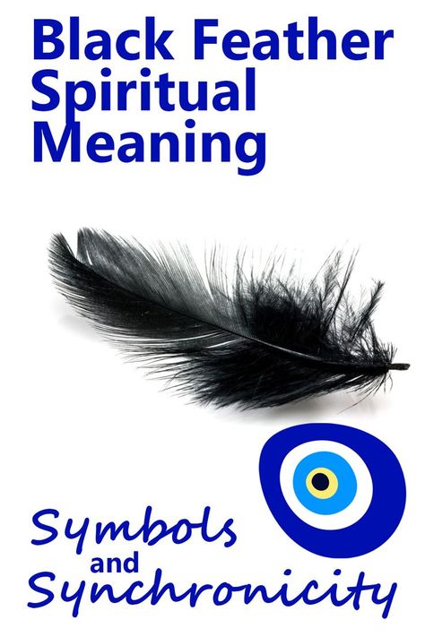 Black is one of those super symbolic colors. It conveys strength, power, authority, sorrow, mourning and unbreakable control. Therefore, when you find a black feather, it's understandable you might be wondering about its spiritual meaning. So, we've put together this guide on the spiritual meaning of finding a black feather. Finding Feathers Meaning, Feather Spiritual Meaning, Black Feather Meaning, Feather Color Meaning, Spirit Guides Meditation, Finding Feathers, Feather Signs, Feather Tattoo Meaning, Feather Meaning