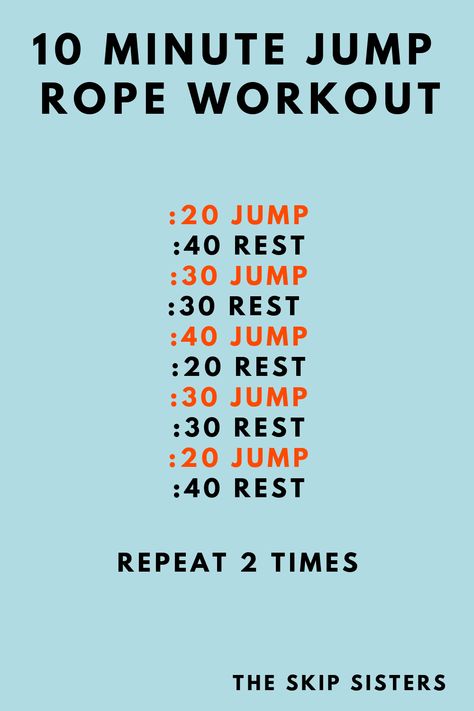 This 10 minute workout is PERFECT for beginners. Gain confidence with your jump rope with this short, effective workout! Build up to longer jumps and shorter rest. #jumprope #jumpropeworkout #femaleworkout #fitnessideas #workoutideas Jump Rope Exercise For Beginners, Skipping Workout For Beginners, Jumping Rope For Beginners, 10 Minute Workout For Beginners, Jumping Rope Beginner, Jumping Rope Workout For Beginners, Jump Rope Challenge Beginner, Jump Rope Beginner, Skipping Rope Workout Beginner