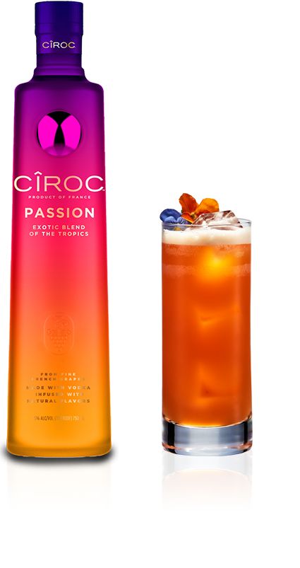 CÎROC Everyday Passion Ciroc Passion, Ciroc Drinks, Cocktail Vodka, Ciroc Vodka, Yummy Alcoholic Drinks, Vodka Drinks, Vodka Bottle, Liquor, Vodka