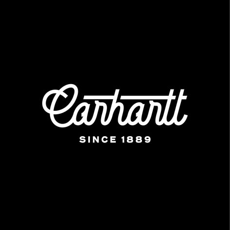 Carhartt logomark created for a personal project. Carhartt Logo Design, Carhartt Wallpaper Iphone, Carhartt Svg, Carhartt Wallpaper, Carhartt Aesthetic, Carhartt Design, Brand Guidelines Template, Carhartt Logo, Cricut Projects Beginner