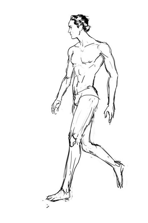 Mannequin Walk, 2 Male Walking Drawing Reference, Walking Next To Someone Reference, Walking Posture Drawing, Male Pose Reference Walking, Front Facing Walking Reference, Man Posture Drawing, Male Walking Pose Reference, Walking Side View Reference, Male Mannequin Drawing